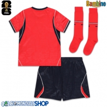 Maglie da calcio Inghilterra Seconda Maglia Bambino Mondiali 2026  Manica Corta (+ Pantaloni corti)